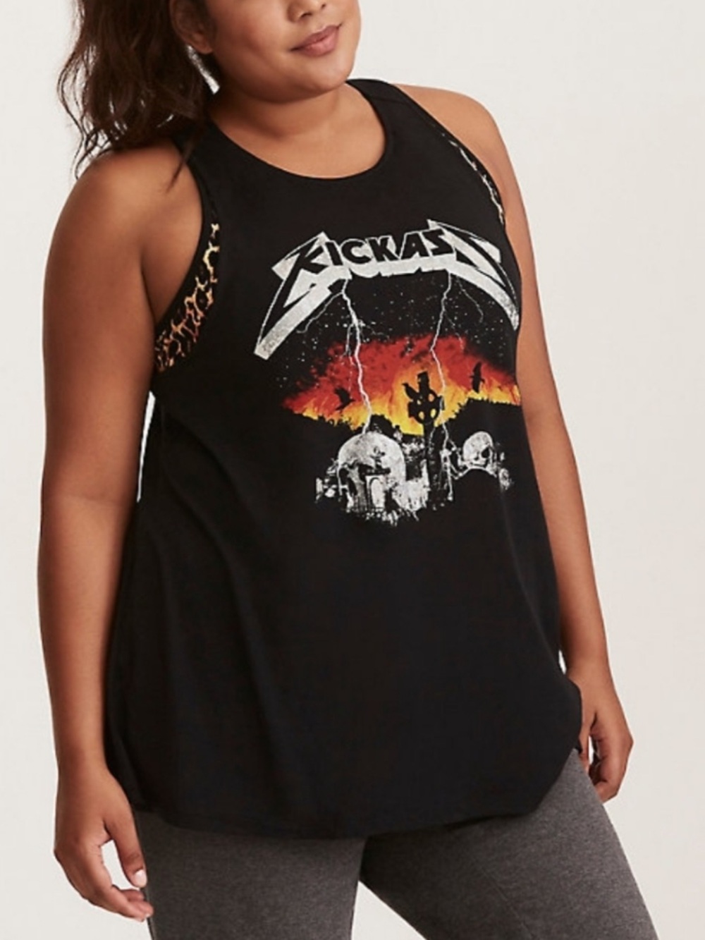 Torrid 1X Active KickAZZ Hi-Lo Tank Top